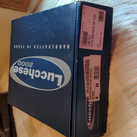 Lucchese Pink Cowboy boots women's size 6 B - Picture 15 of 16